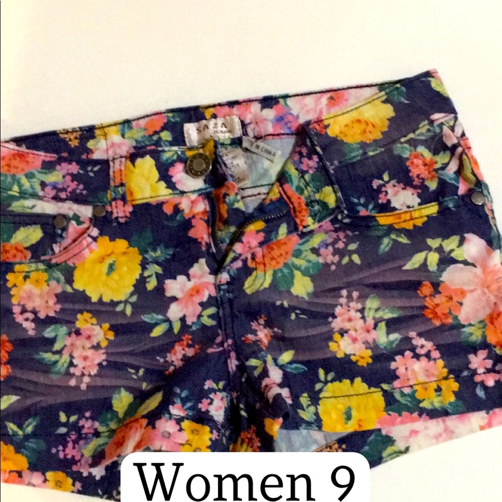 Floral shorts
